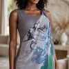 Butterfly Print Sleeveless dress