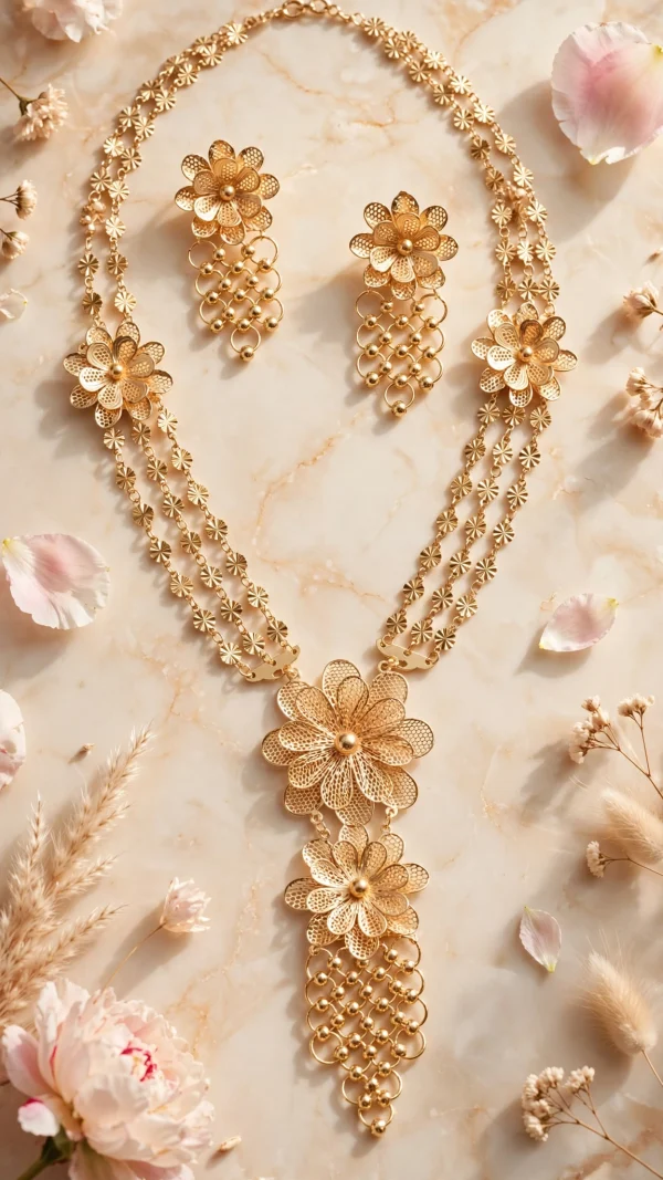 Gold Filigree Set
