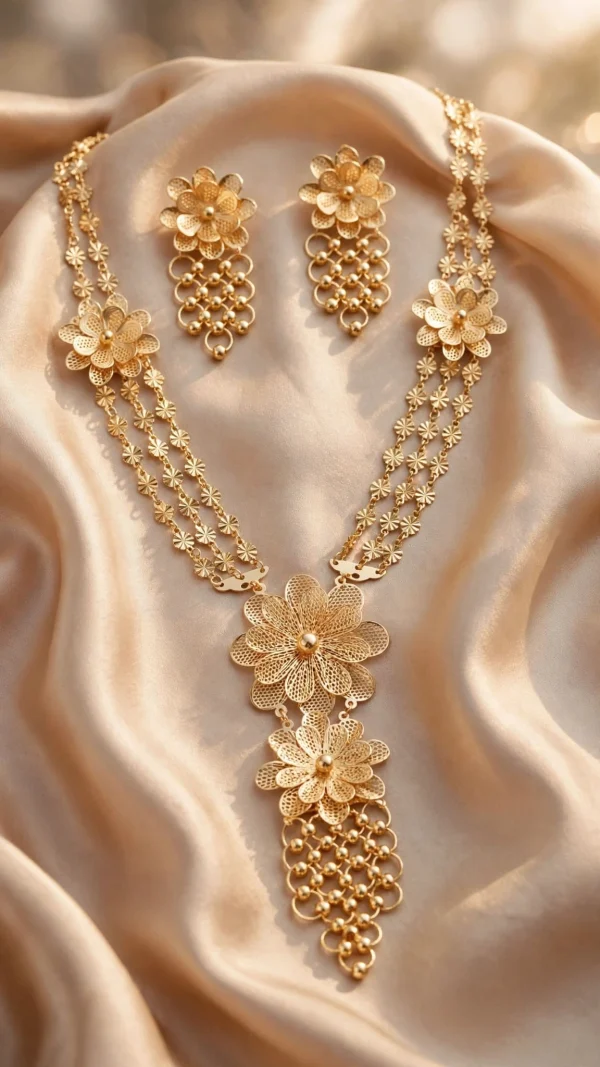 Gold Filigree Set
