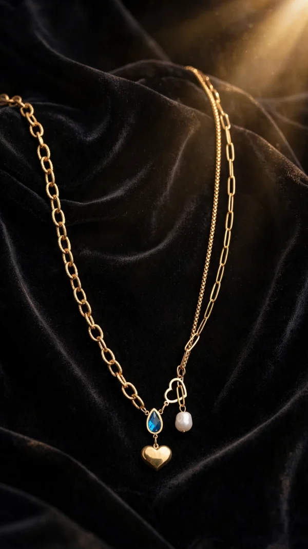 Layered Charm Necklace