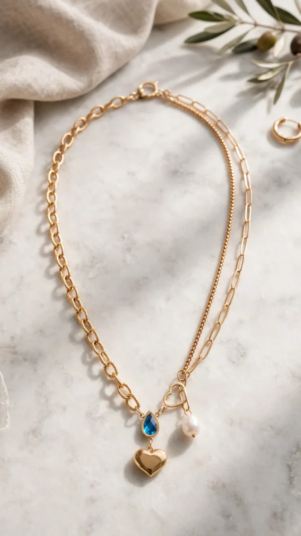 Layered Charm Necklace