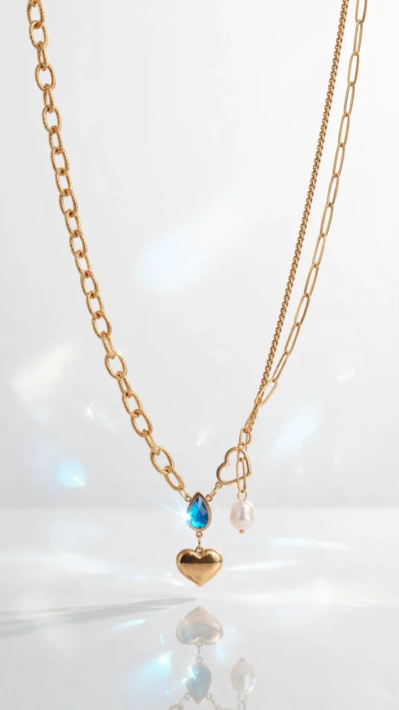 Layered Charm Necklace