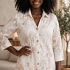 Floral Button Blouse