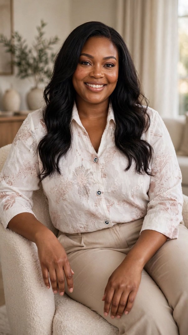 Floral Button Blouse