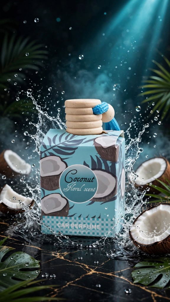 Coconut Car Perfume