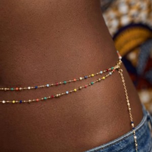Beaded Waist Chain