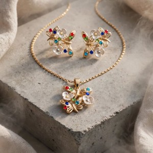 Dragonfly Jewelry Set