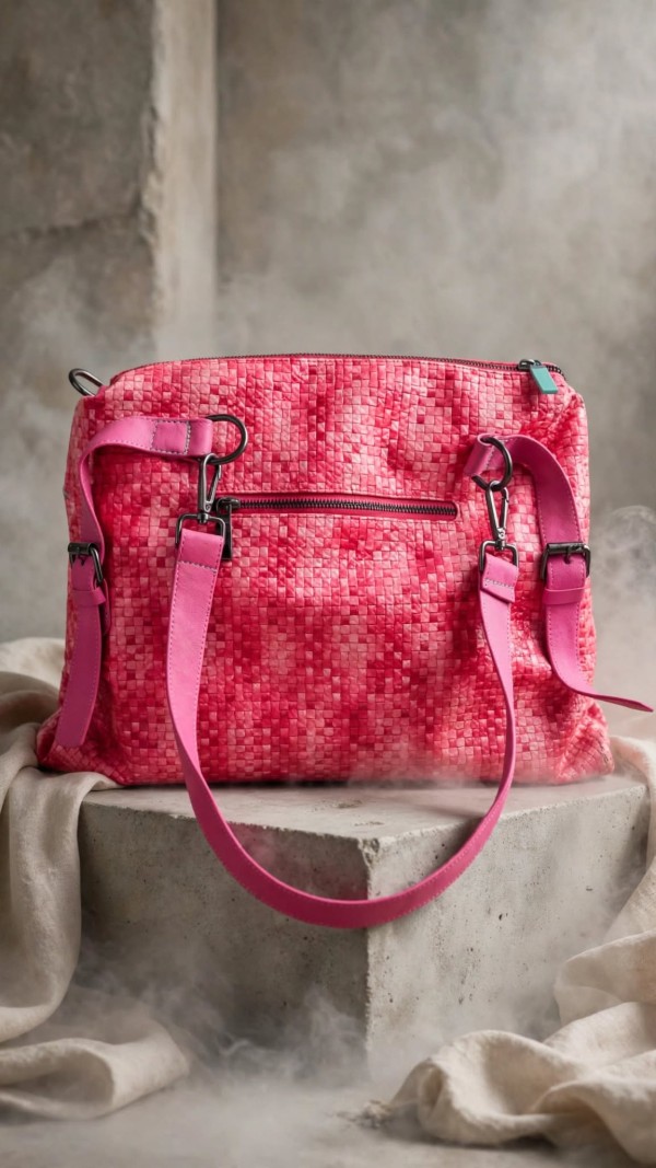 Pink Crossbody Bag
