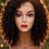Black Curly Wig Lace Front
