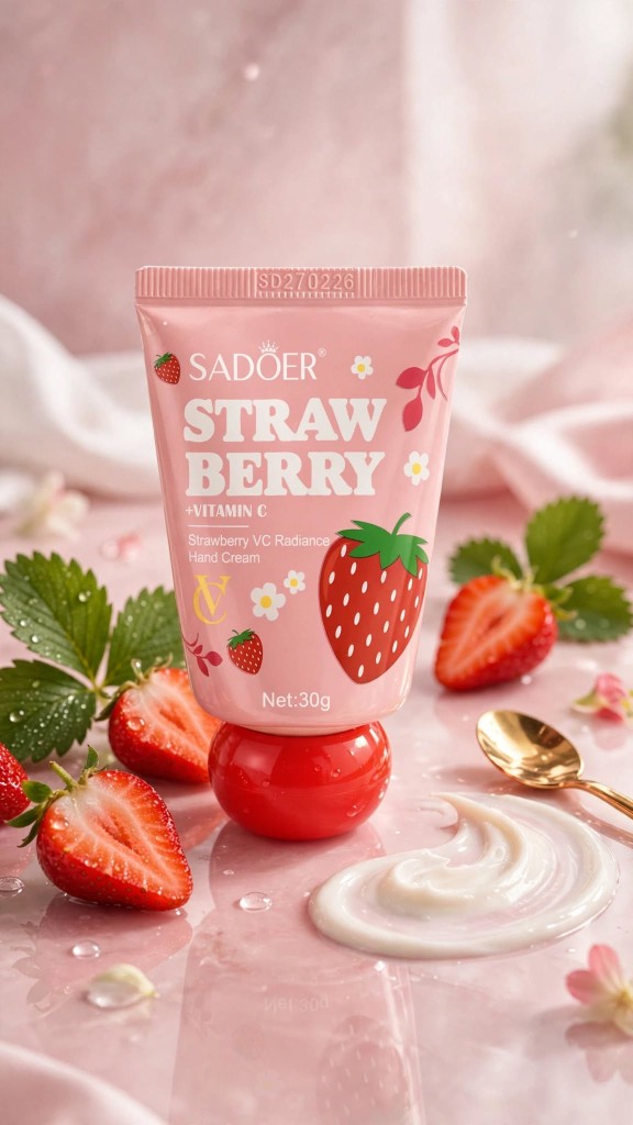 SADOER Strawberry Hand Cream