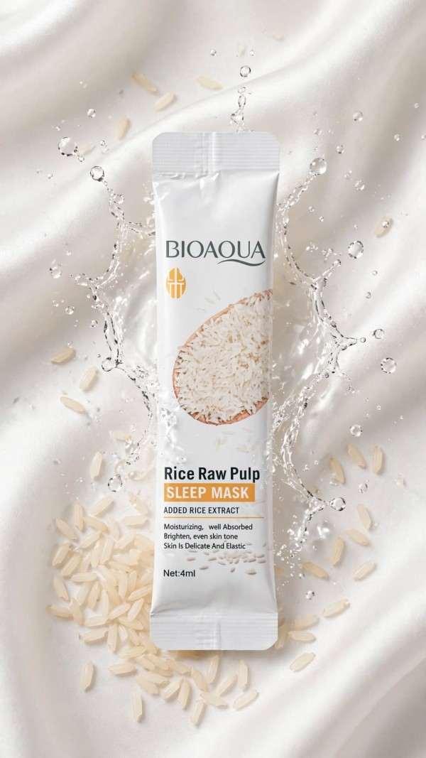 BIOAQUA Rice Raw Pulp Sleep Mask