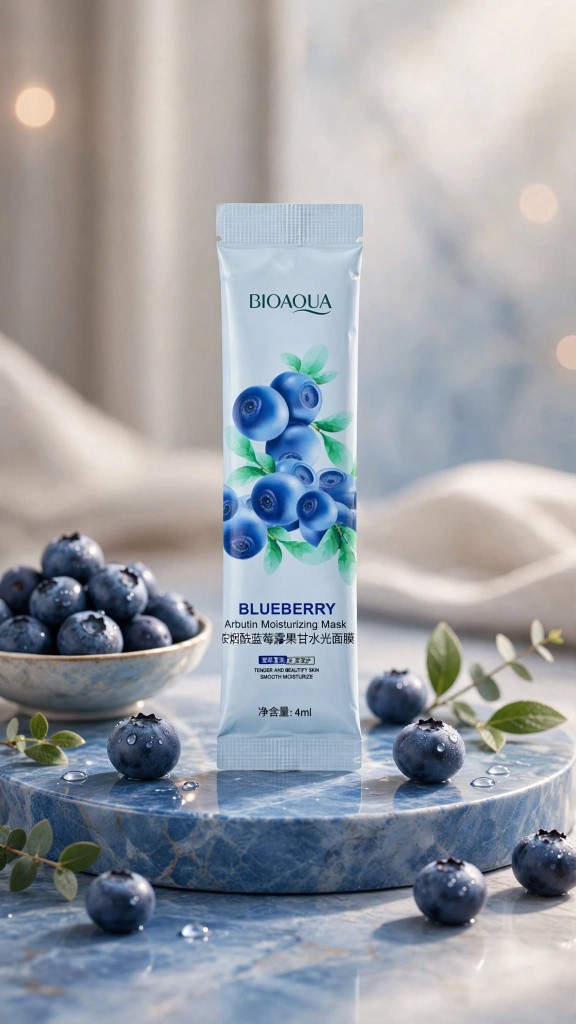 BIOAQUA Blueberry Arbutin Mask