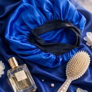 Satin Hair Bonnet Royal Blue