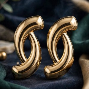 image_20261020_131600 Gold Twisted Loop Statement Earrings